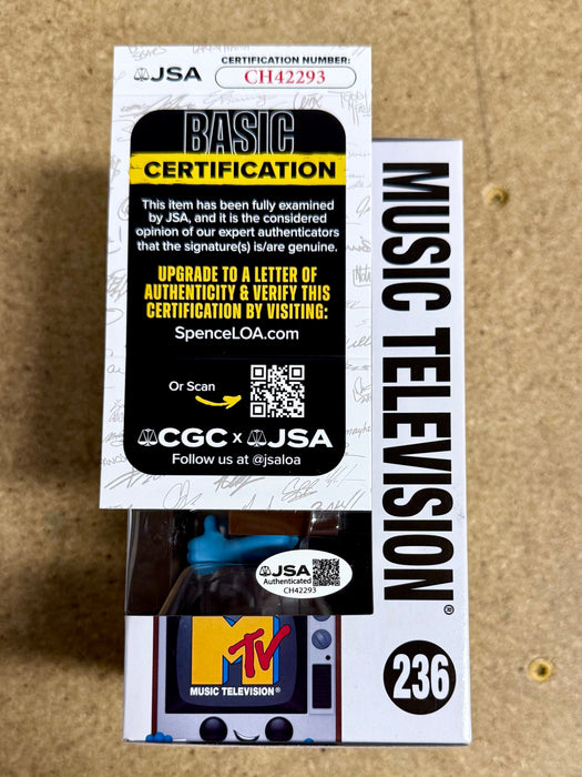Taylor Gang Wiz Khalifa Signed 2024 MTV Funko Pop #236 With JSA COA - for just $200! 