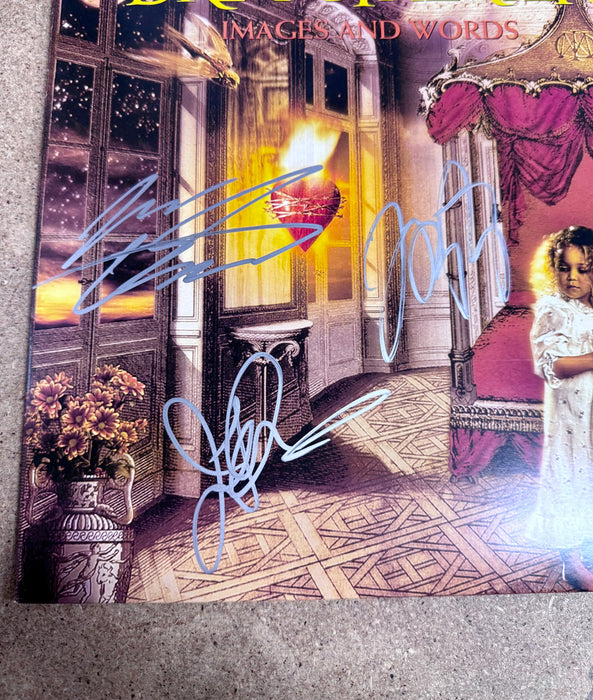 Dream Theater John Petrucci, Mike Portnoy, & James LaBrie 2025 Signed “Images & Words” Vinyl With JSA COA - for just $385! 