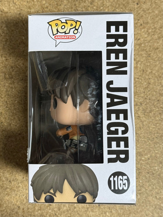 Funko Pop! Animation Eren Jaeger Leaping #1165 Attack On Titan AOT 2022 (Box Dmg) - for just $15! 