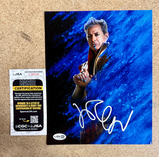 Jeff Goldblum Signed 8x10 Photo Thor Ragnarok Grandmaster JSA COA Autographed - for just $90! 