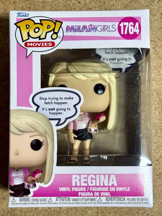 Funko Pop! Movies Regina George (Fetch Word Bubble) #1764 Mean Girls 2025 - for just $13! 