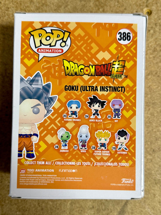 Funko Pop Anime Goku (Ultra Instinct) #386 Dragon Ball Super 2022 - for just $15! 