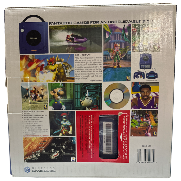 Indigo GameCube System [DOL-001] - GameCube (SUPER RARE) - for just $1160! 