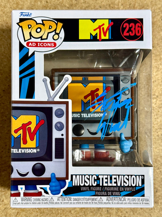 Musician Scooter Ward Of Cold (Band) Signed 2024 MTV Funko Pop #236 With JSA COA - for just $130! 