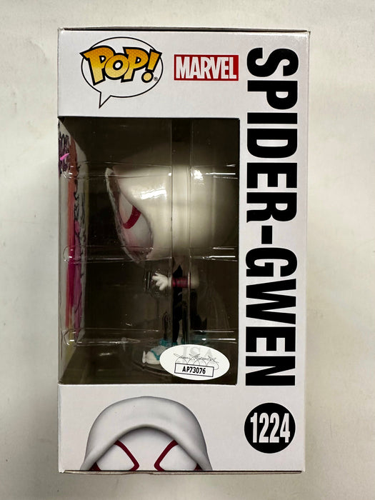 Robbi Rodriguez Signed & Remarked Spider-Gwen Verse Funko Pop! #1224 Marvel 2023 - for just $140! 