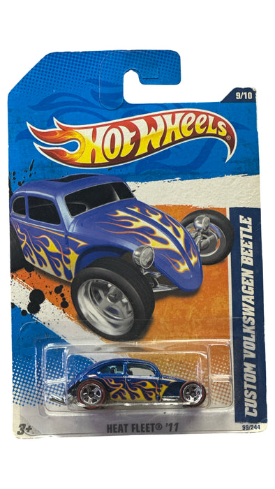 Hot Wheels Heat Fleet '11 Custom Volkswagen Beetle 99/244 - for just $14.99! 
