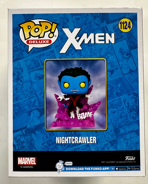 Funko Pop! Deluxe Marvel Glow Nightcrawler #1124 PX Previews 2022 Exclusive - for just $20! 