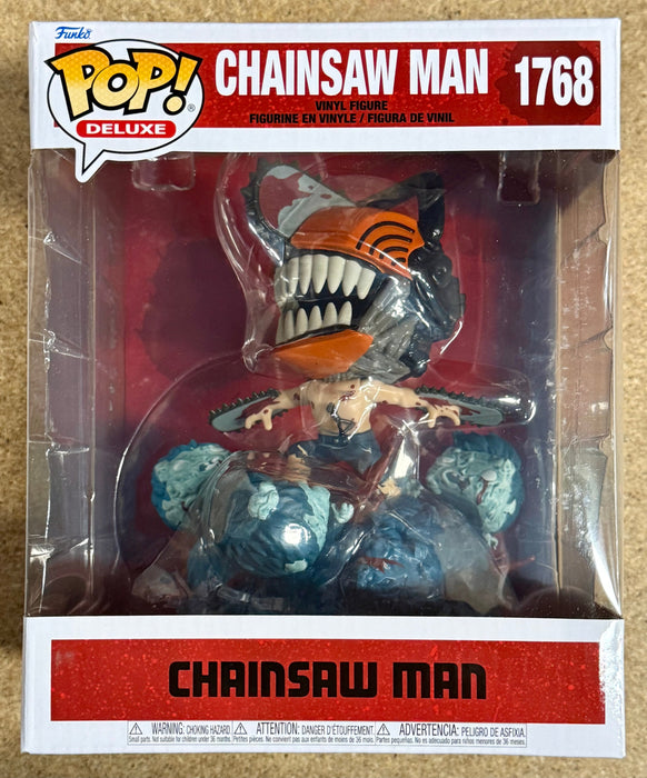 Funko Pop! Deluxe Animation Chainsaw Man #1768 Devil Hunter 2024 Denji - for just $25! 