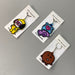 BTS 3-PACK! Kpop Korean Little Figure Tag Keychains of Characters Mang, Shooky & Chimmy (New) - for just $4! 