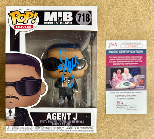 Will Smith Signed Agent J Men In Black Funko Pop! Exclusive #718 With JSA COA - for just $375! 