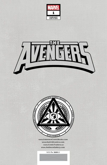 [Signed by Nathan Szerdy] AVENGERS #1 UNKNOWN COMICS NATHAN SZERDY EXCLUSIVE VIRGIN VAR [IN STOCK] - for just $40! 