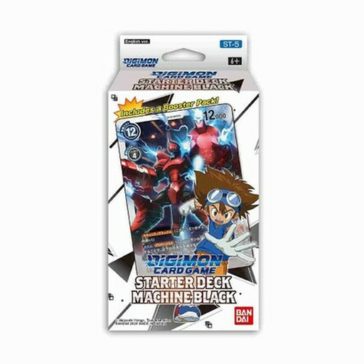Digimon Trading Card Game: Starter Deck Display - Machine Black - for just $19.95! 