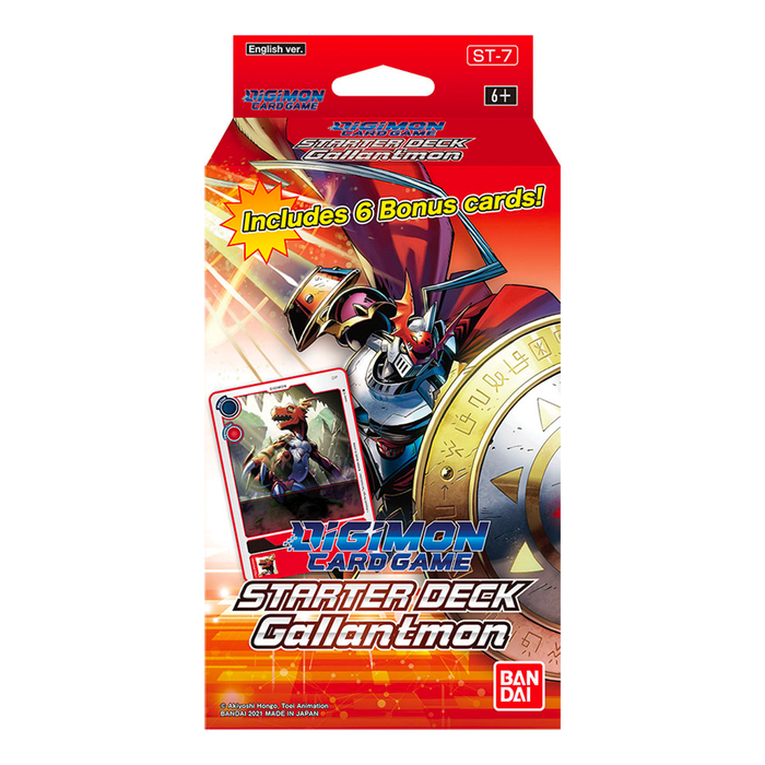 Digimon Trading Card Game: Starter Deck Display - Gallantmon - for just $15.99! 