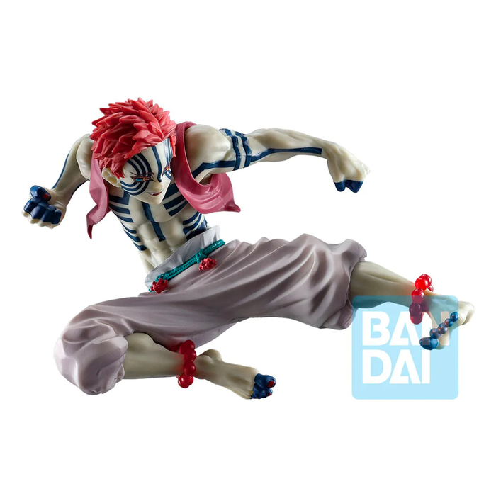 Bandai Ichibansho: Demon Slayer: Kimetsu no Yaiba - Akaza (Shake the Sword Burn Your Heart) Figure - for just $44.99! 
