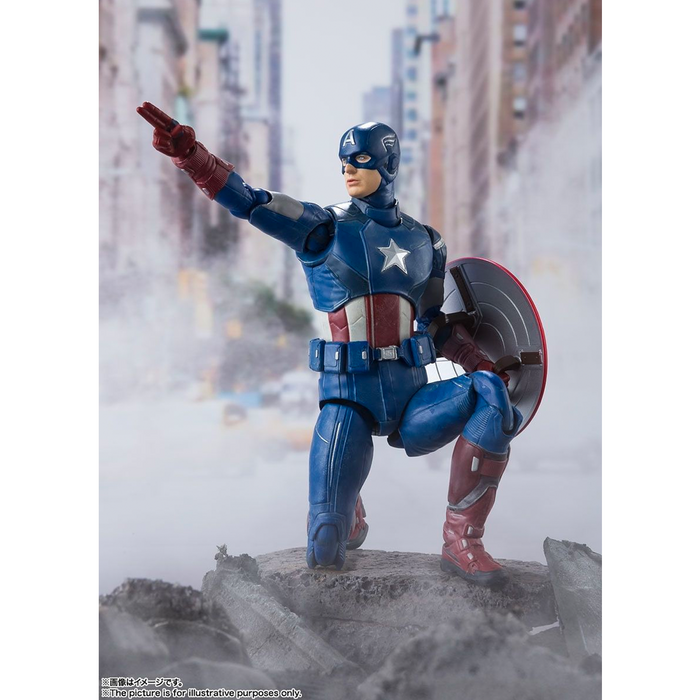 Tamashii Nations S.H. Figuarts: Avengers - Captain America (Avengers Assemble Edition) - for just $89.99! 