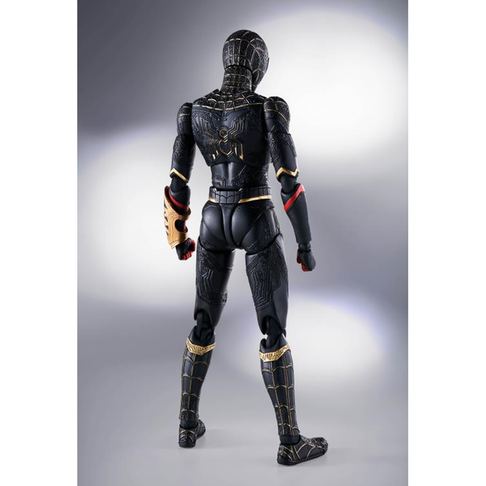 Tamashii Nations S.H. Figuarts: Spider-Man: No Way Home - Spider-Man (Black & Gold Suit) - for just $84.99! 