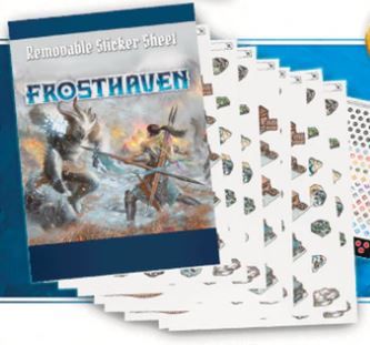 Frosthaven: Removable Sticker Set - for just $11.99! 