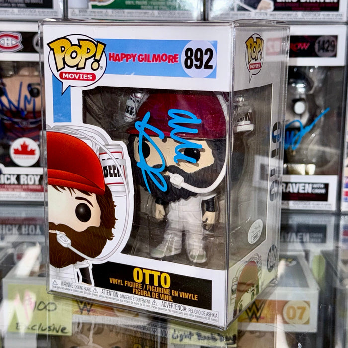 Alan Covert Signed Funko Pop! Movies Otto #892 Happy Gilmore Caddy With JSA COA - for just $250! 