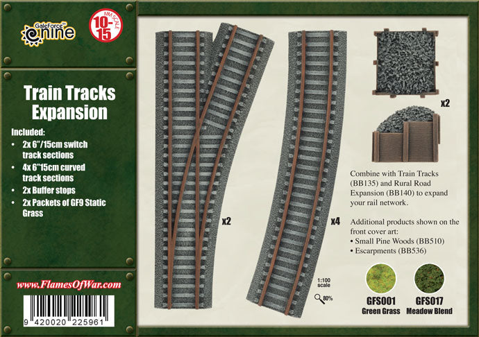 Flames of War: Train Tracks Expansion - for just $29! 