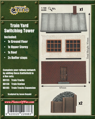 Flames of War: Train Yard Switching Tower - for just $25! 