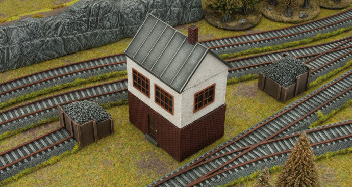 Flames of War: Train Yard Switching Tower - for just $25! 