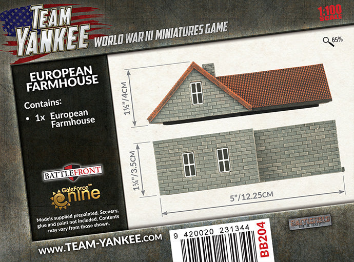 Team Yankee: European Farm - for just $40! 