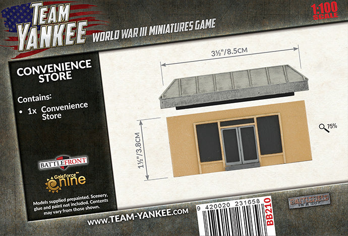 Team Yankee: Convenience Store - for just $25! 
