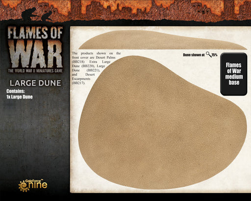 Flames of War: Large Dune - for just $32! 