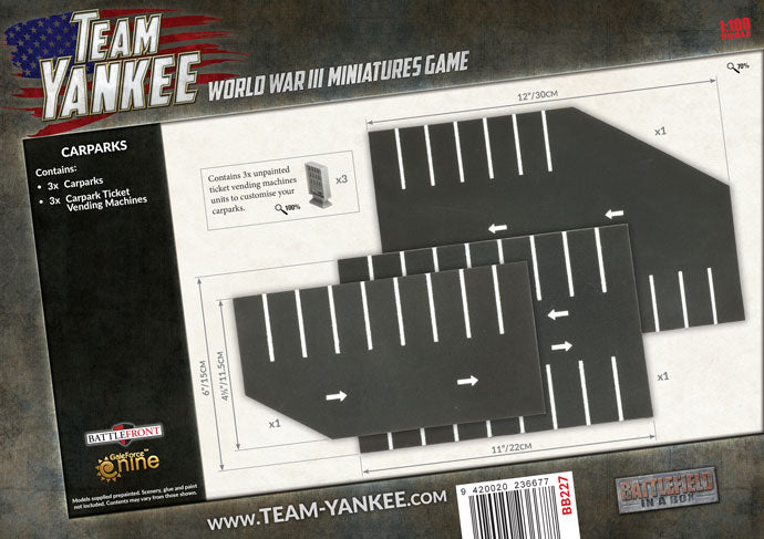 Team Yankee: Carparks - for just $30! 