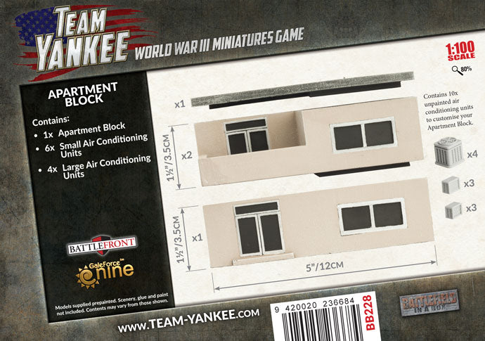 Team Yankee: Apartment Block - for just $50! 