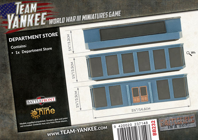 Team Yankee: Department Store - for just $50! 