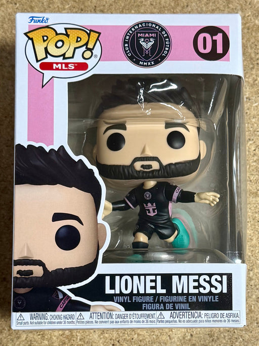 Funko Pop! MLS Lionel Messi (Away) #01 Soccer MLS Inter Miami 2025 - for just $13! 