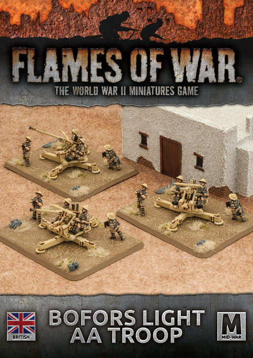 Flames of War: British Bofors Light AA Troop (Mid War) - for just $37! 