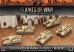 Flames of War: British Crusader Armoured Troop (Mid War) - for just $50! 