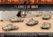 Flames of War: British Valentine Armoured Troop (Mid War) - for just $50! 