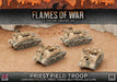 Flames of War: British Priest Field Troop (Mid War) - for just $40! 