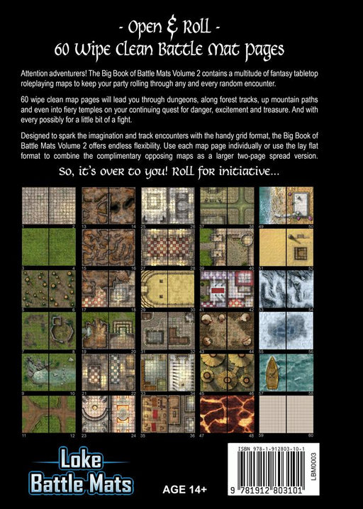 Big Book of Battle Mats Volume II - for just $26.99! 