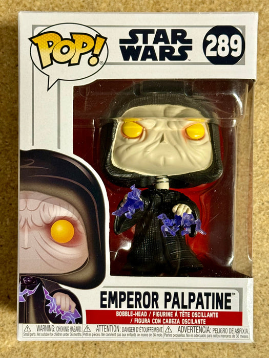 Funko Pop! Star Wars Emperor Palpatine #289 Episode VI Return Of The Jedi 2021 - for just $10! 
