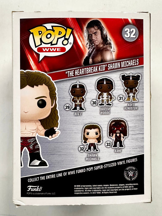Funko Pop! WWE Shawn Michaels “The Heartbreak Kid” #32 Vaulted 2017 Exclusive - for just $25! 