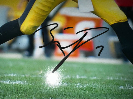 Ben Roethlisberger QB Signed & Framed NFL Pittsburgh Steelers 11x14 With BAS COA - for just $500! 