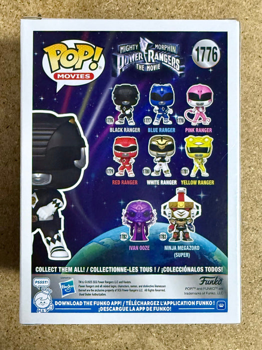 Funko Pop! Movies Black Power Ranger #1776 Mighty Morphin The Movie (1995) 2025 - for just $13! 