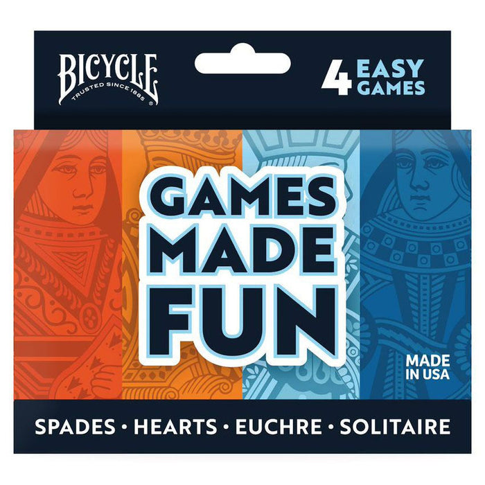 Bicycle Playing Cards: 4-Game Pack - for just $19.99! 