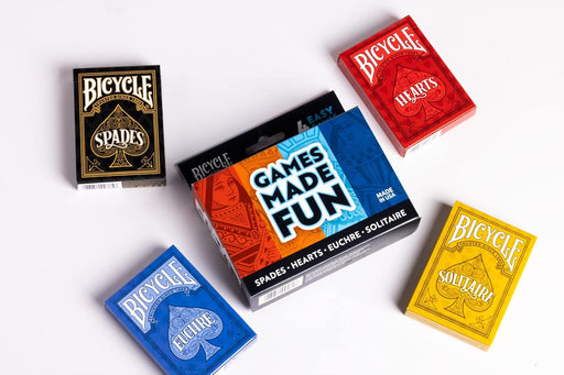 Bicycle Playing Cards: 4-Game Pack - for just $19.99! 