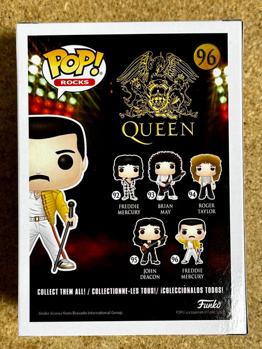 Funko Pop! Rocks Queen Freddie Mercury #96 Bohemian Rhapsody Under Pressure - for just $13! 