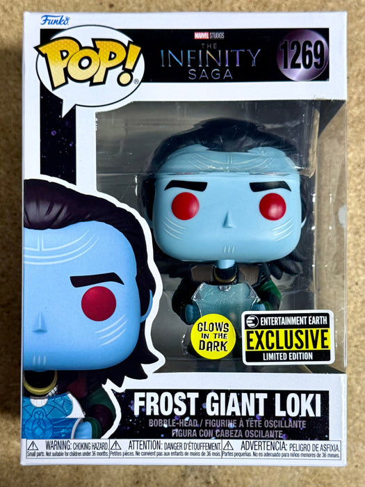 Funko Pop! Marvel Glow Frost Giant Loki #1269 Thor MCU EE Exclusive - for just $13! 