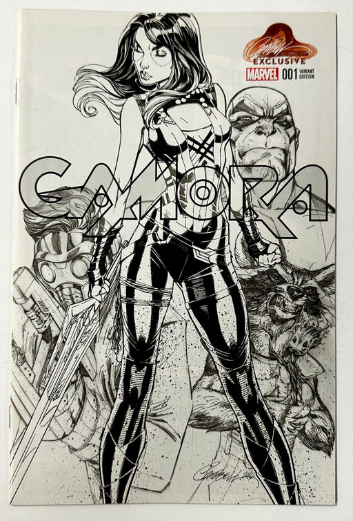 Gamora #1 J Scott Campbell Sketch Exclusive Variant C (Marvel Comics 2017) - for just $50! 