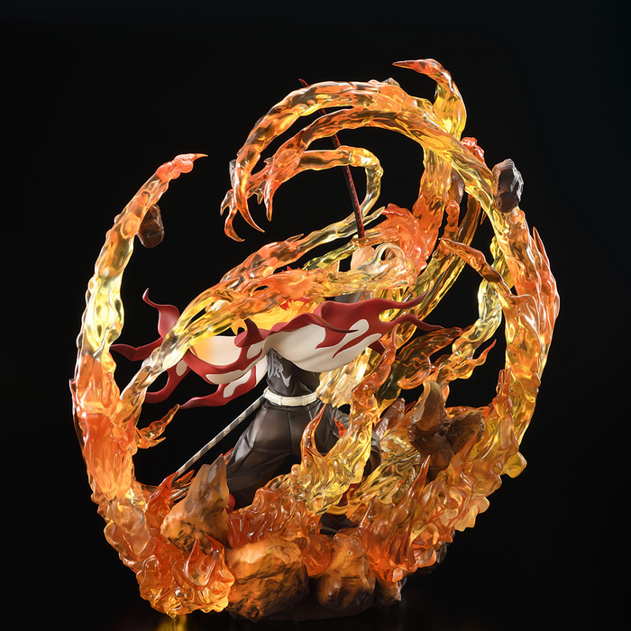 Bellfine: Demon Slayer: Kimetsu no Yaiba - Kyojuro Rengoku Battle Stance DX Ver 1/8 Scale Figure - for just $504.99! 