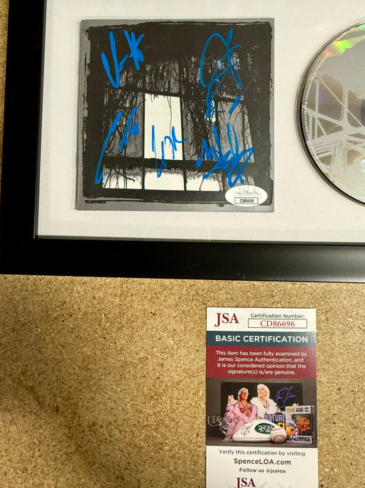 Sevendust (7D) Complete Band Signed “Seasons” Framed CD With JSA COA - for just $135! 