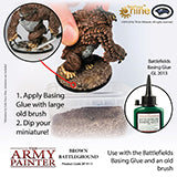 Army Painter Tools: Basing: Brown Battleground - for just $5.99! 