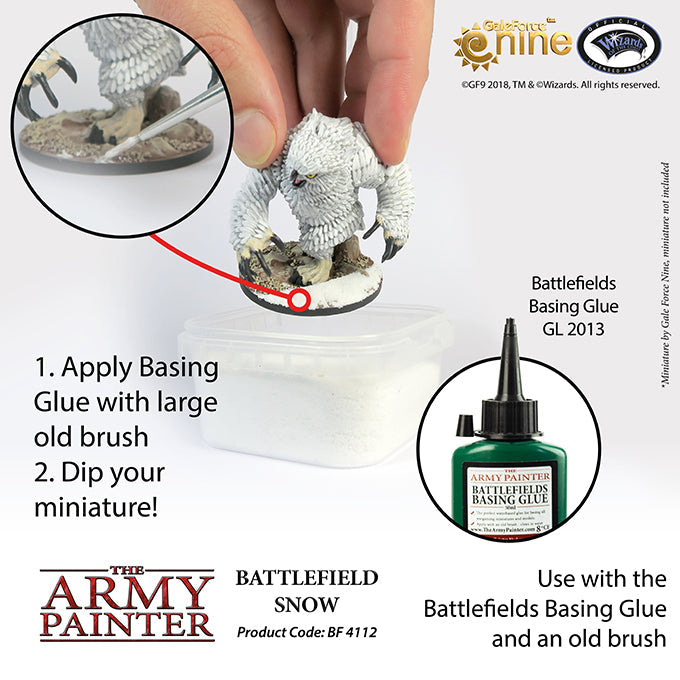 Army Painter Tools: Basing: Snow - for just $5.99! 